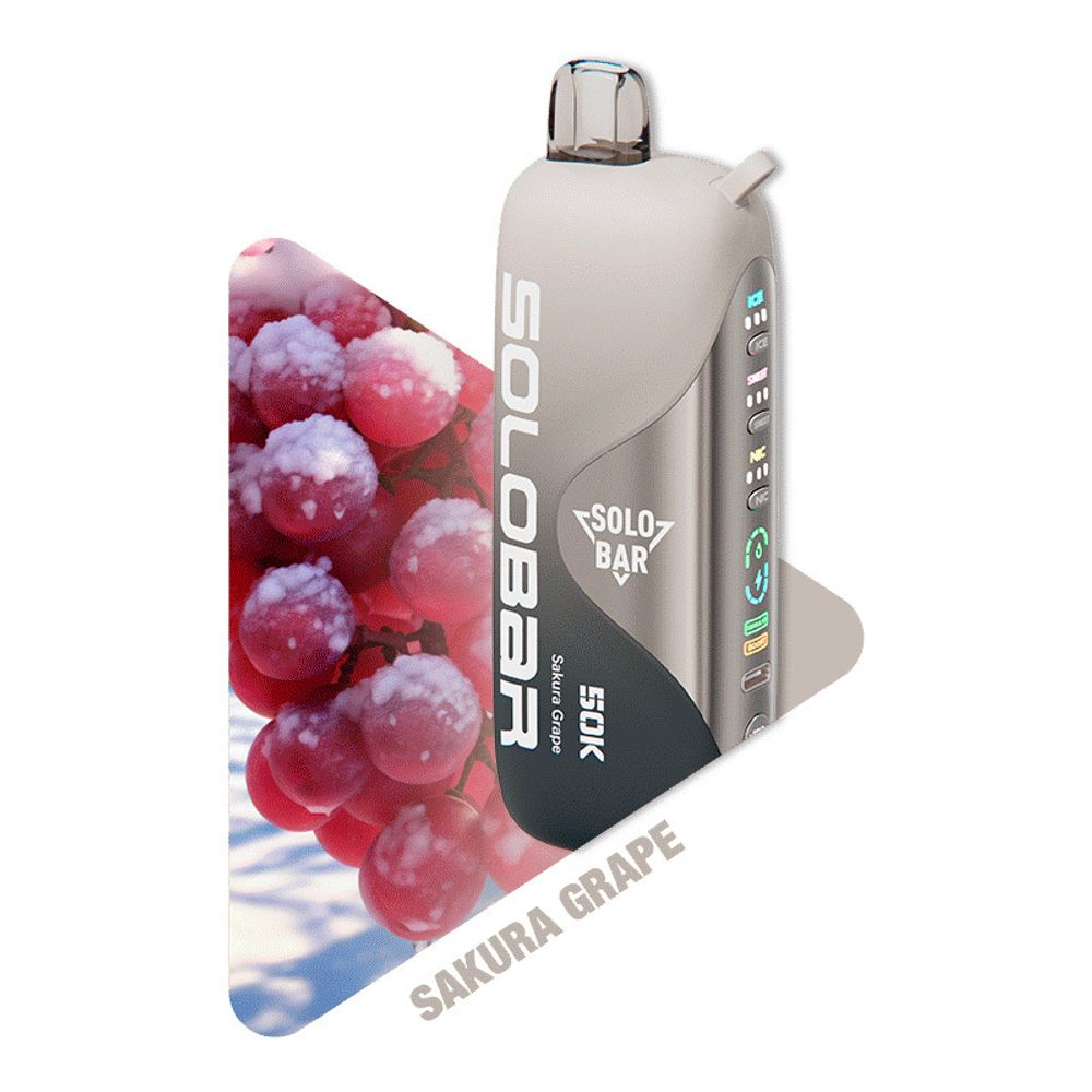 SOLOBAR Vanguard 50K - Sakura Grape (5% nic)