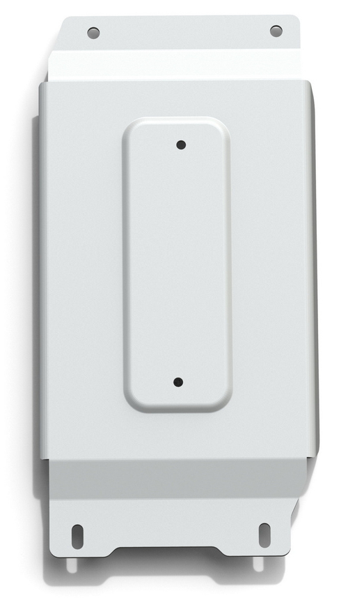 Защита РК Rival (часть 2) для Jeep Wrangler JK 4-дв. (V - 3.6; 3.8) 2007-2018 (устанавл-ся совместно с 23.2720.1.6), штампованная, алюминий 6 мм, с крепежом, 2333.2725.1.6