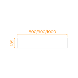 Экран для поддона RGW NB/STYLE боковой (800)