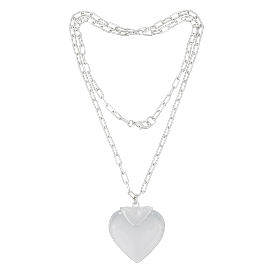 Колье Fiore Luna Crystal Heart LN5118 BW/S