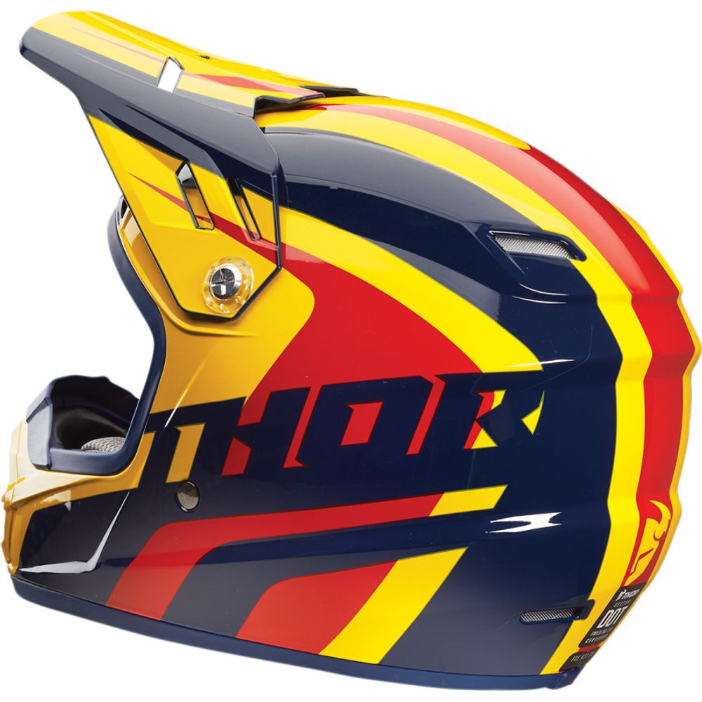 Ricochet Youth Helmet / Детский / Желто-красный