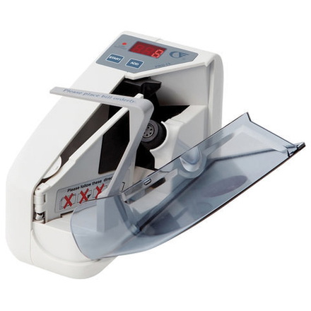 Счетчик банкнот PRO 15, 900 банкнот/мин, пересчет ценников, листовок, квитанций до А5 формата, 4 батарейки AA, 290554