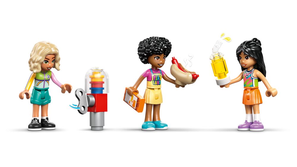 Конструктор Лего Френдс Весёлая детская площадка 42686 | LEGO Friends Fun Indoor Playground большой набор 668 деталей 7+