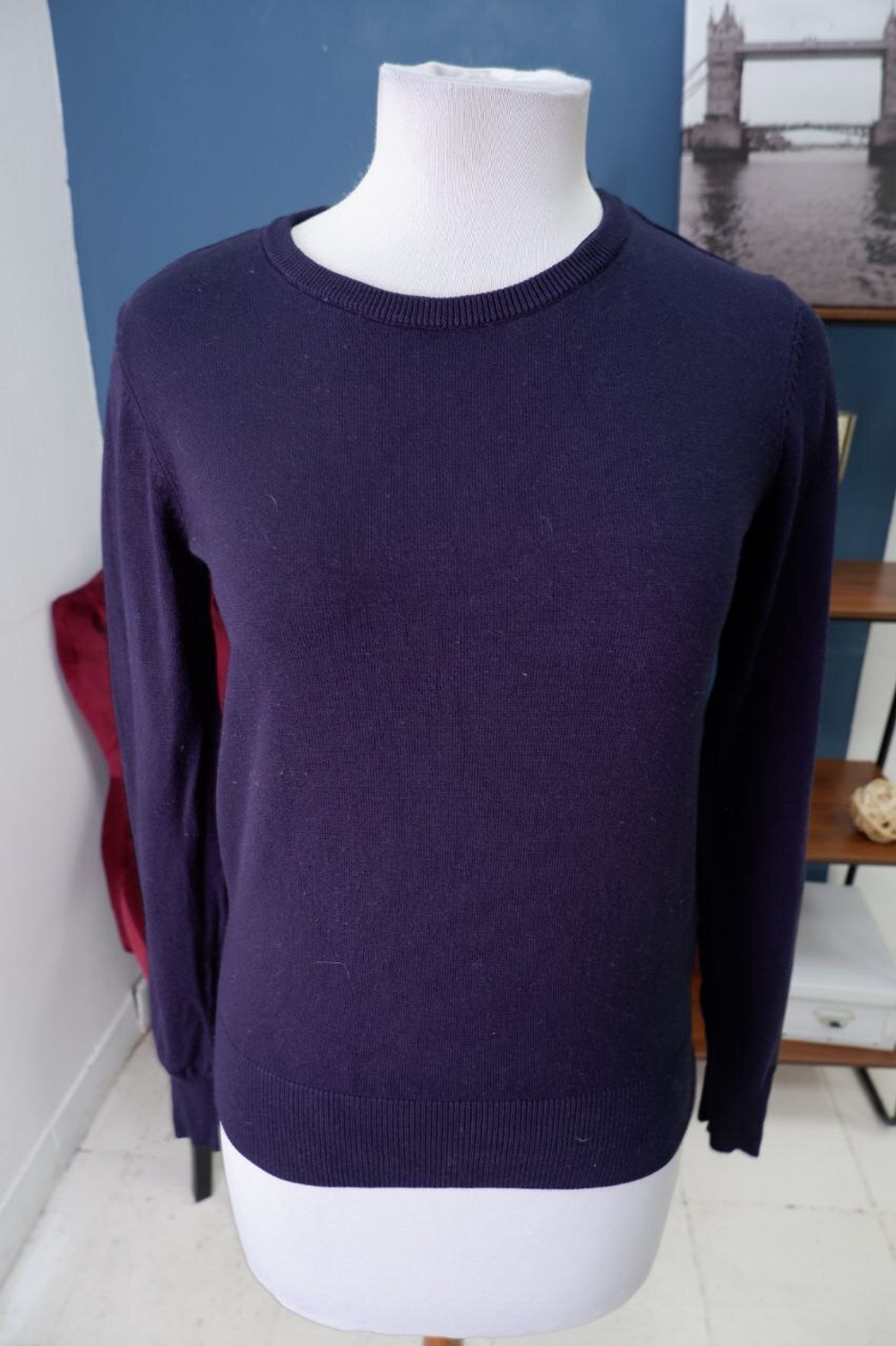 Джемпер H&M однотонный 42 размер