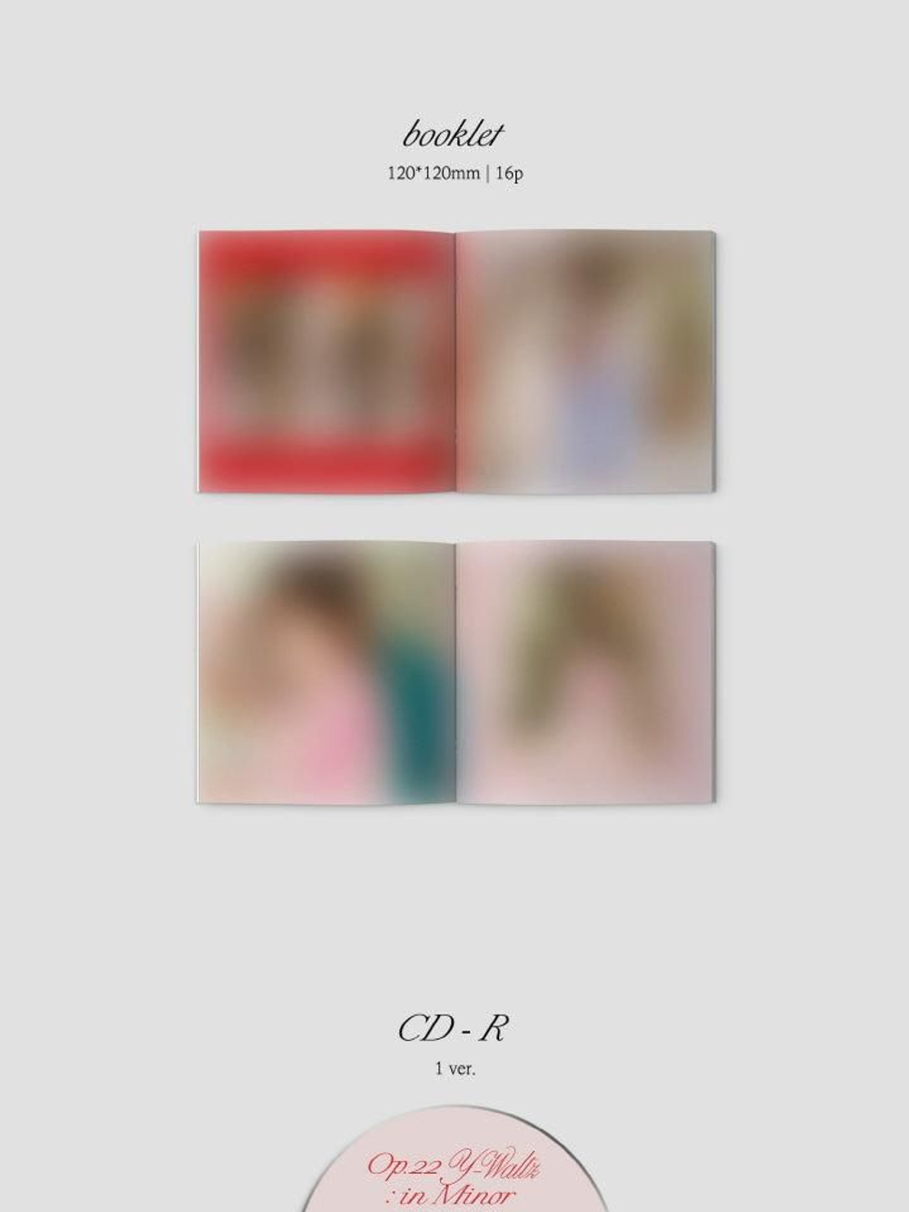 Альбом JO YURI - Op.22 Y-Waltz : in Minor 2nd Single Album Limited Jewel Case Edition