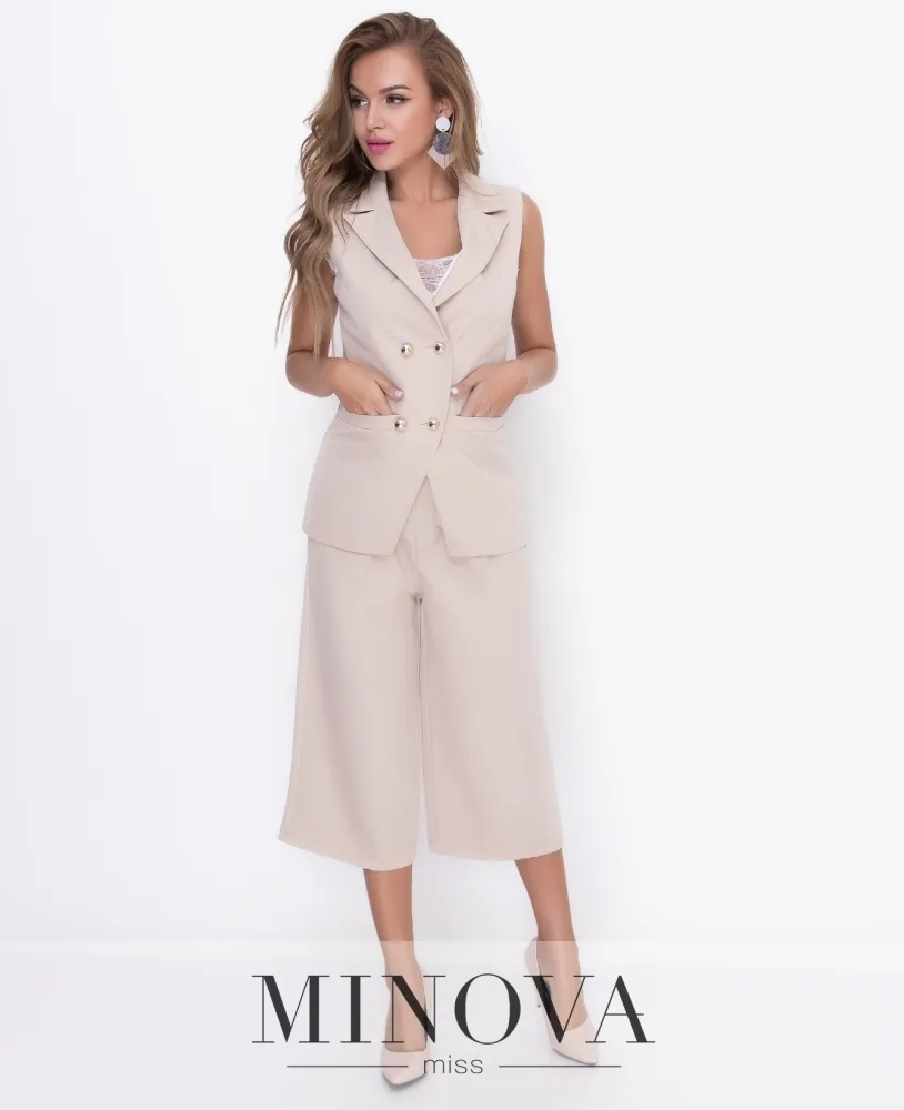 Жилет 8589-капучино Minova