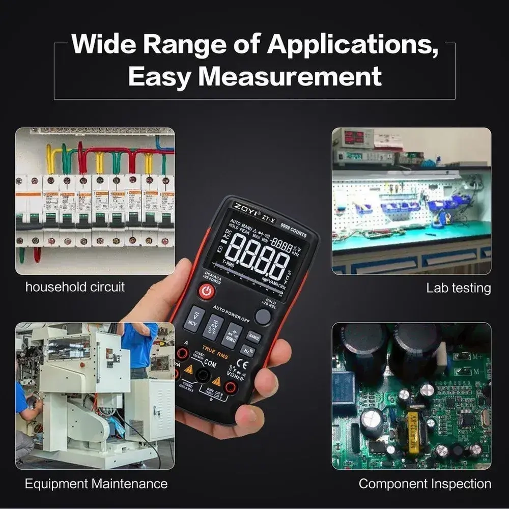 Мультиметр ZT-X ZOYI интеллектуальный автомат с поиском проводки емкостью частотой
