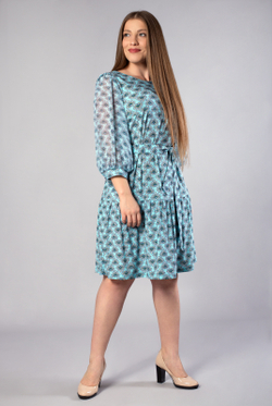 Платье женское 3934зп, цикломен #172Цика053934зп