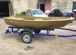 Лодка стеклопластиковая СТЕЛС 350М