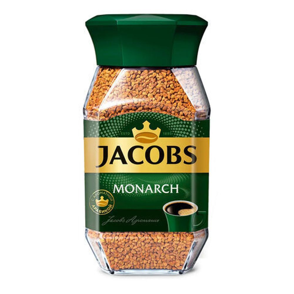 Кофе растворимый Jacobs Monarch, стеклянная банка 270 г