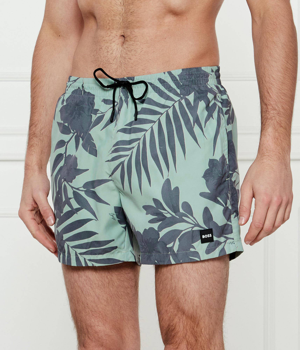 Шорты для плавания Piranha BOSS BLACK - зеленый(50508844)