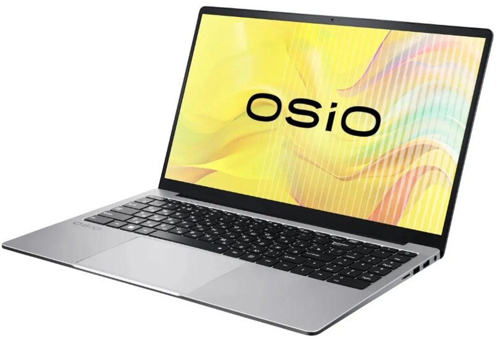 Ноутбук  OSIO FocusLine F150a-017 15.6 ", Ryzen 7, 16 Гб RAM, 1 Тб SSD, Radeon Graphics, Серый
