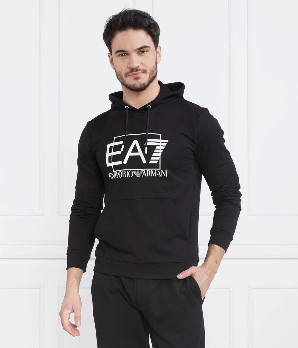Худи EA7 - черный(3RPM62 PJ05Z)