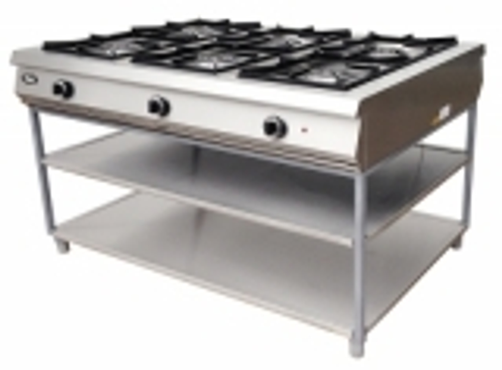 Плита 6 Конф. Grill Master Ф6П2Г/1000 Газ 50060