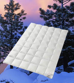 Одеяло пуховое теплое 200х200 Kauffmann Legend 650 Австрия