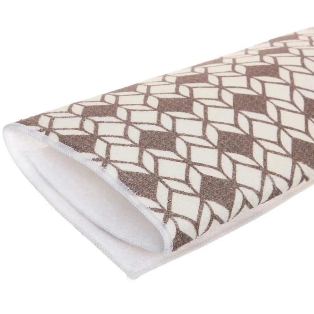 Коврик для сушки посуды 38*50см «Ромбы» бежевые