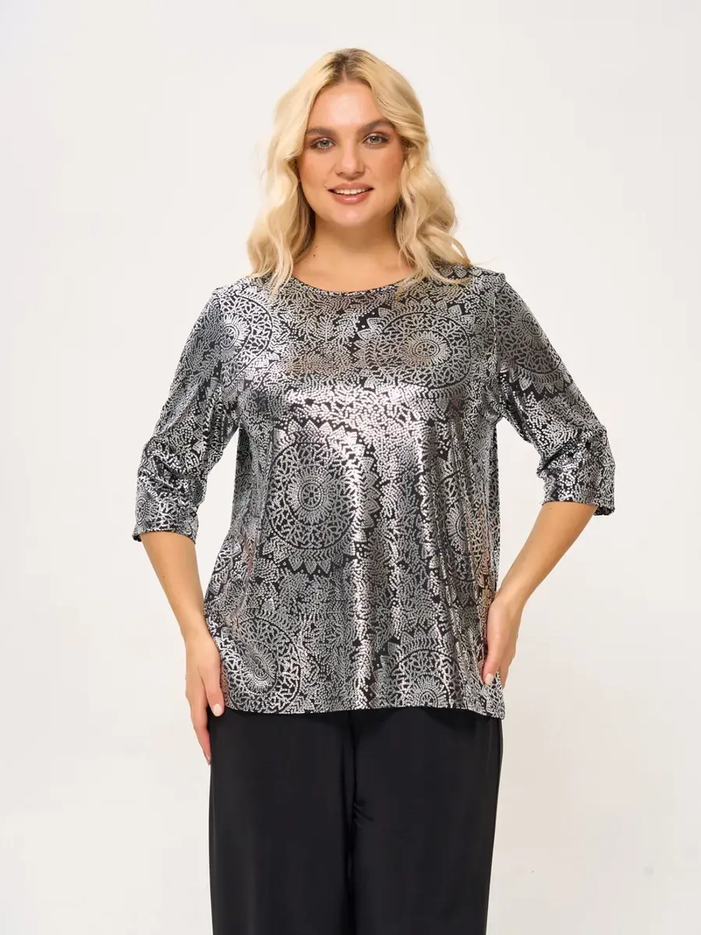 Блузка женская больших размеров