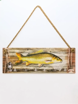 Декор на стену "Сазан" 50*17 см