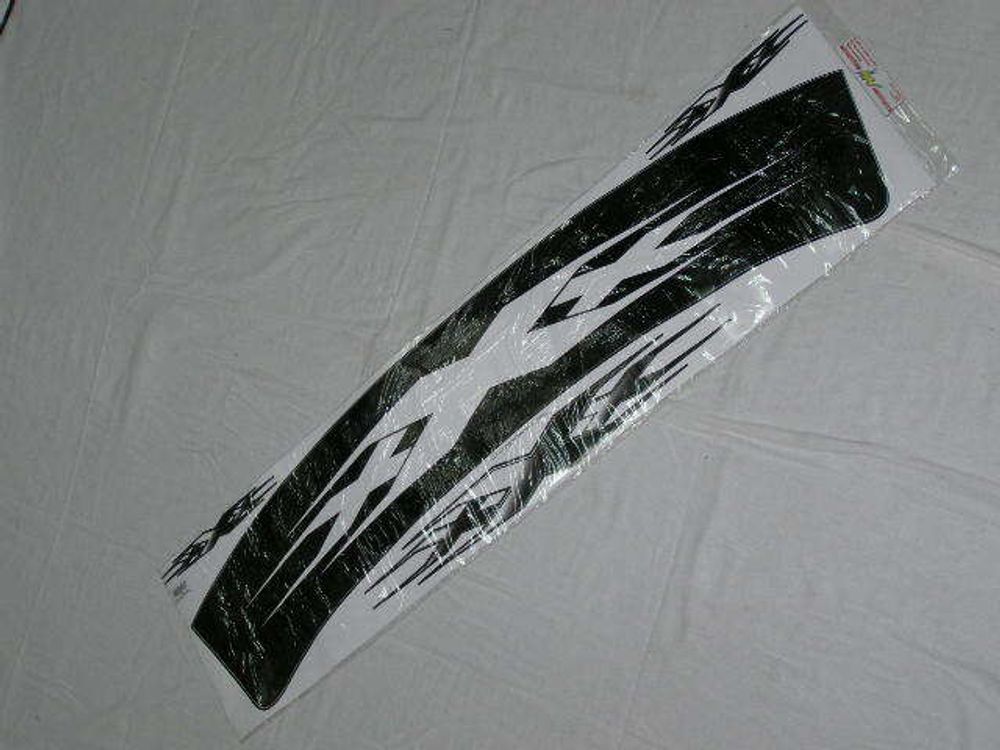 Наклейка лоб. стекла /2110-12/ XXX (270х1200) чер. изогнут. (A-STICKER)