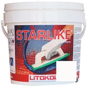 Затирка Litochrom Starlike C.270 (белый) 5 кг