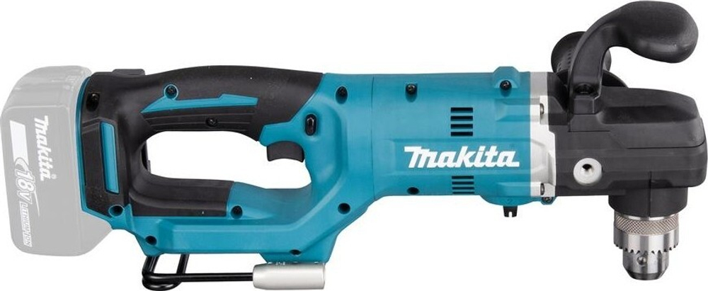 Дрель угловая аккумуляторная MAKITA DDA450ZK 13мм, 18в,li-ion,2 скорости