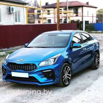 Бампер передний KUDOS для Kia Rio 4(IV)