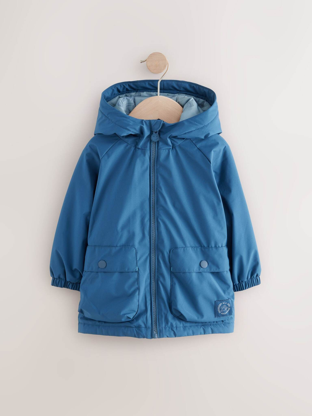 Куртка непромокаемая с капюшоном для мальчика Next Q60-456, Синий
