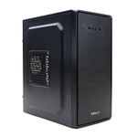 Корпус TESLA 1708U3BM, БП:450W, mATX, чёрный, 2xUSB2, 1xUSB3 (TSL-1708U3-450W-BM)