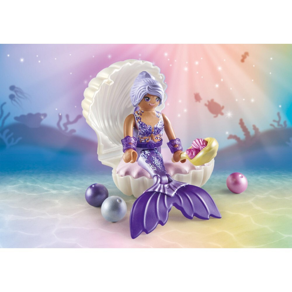 Playmobil - Принцесса Волшебная русалка с жемчужной раковиной 71502 / артикул   71502  / GTIN 4008789715029