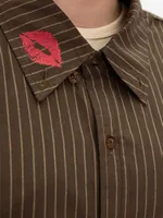 Рубашка Ovum Striped Dusty Roast