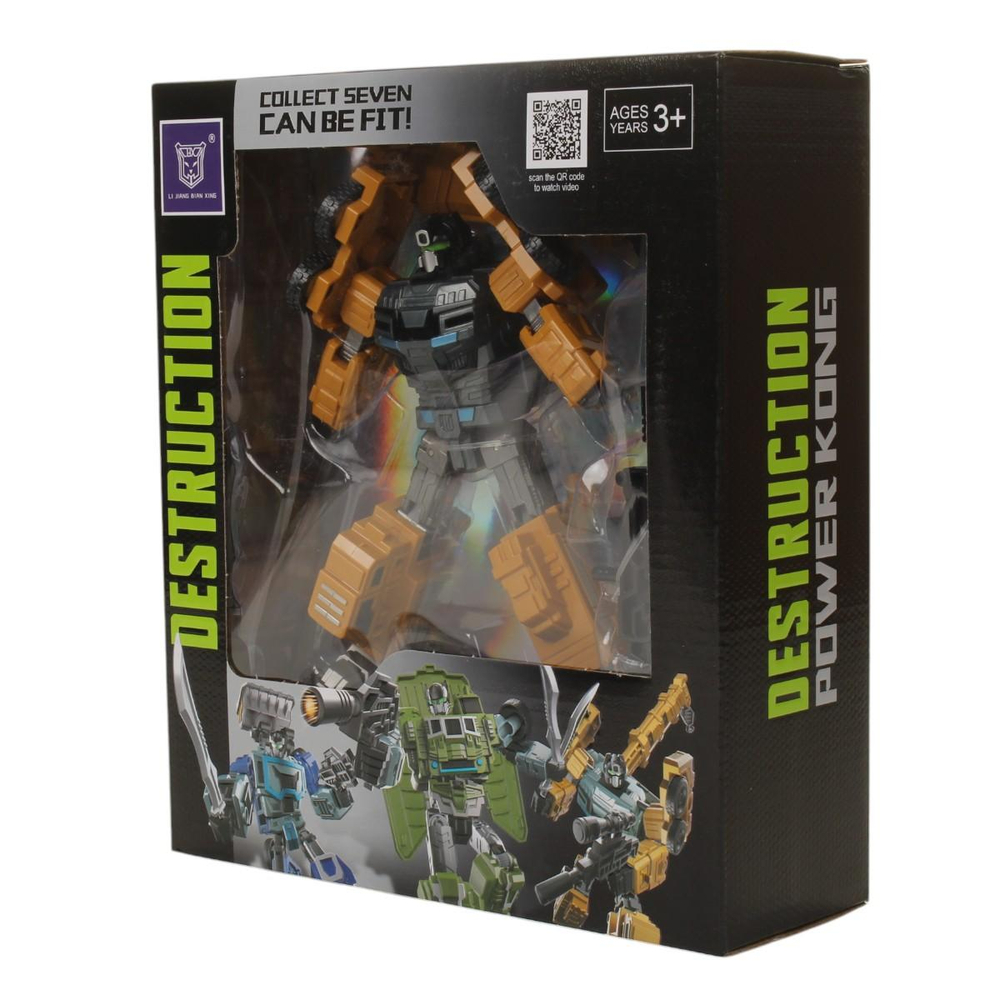 Трансформер-робот, коробка LJ1672F