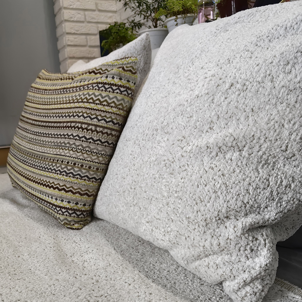 Текстильный комплект покрывало и подушки Альпака