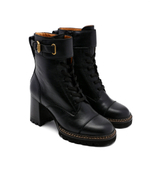 Кожаные ботильоны See By Chlo\u00e9 - черный(SB41099A 18041)