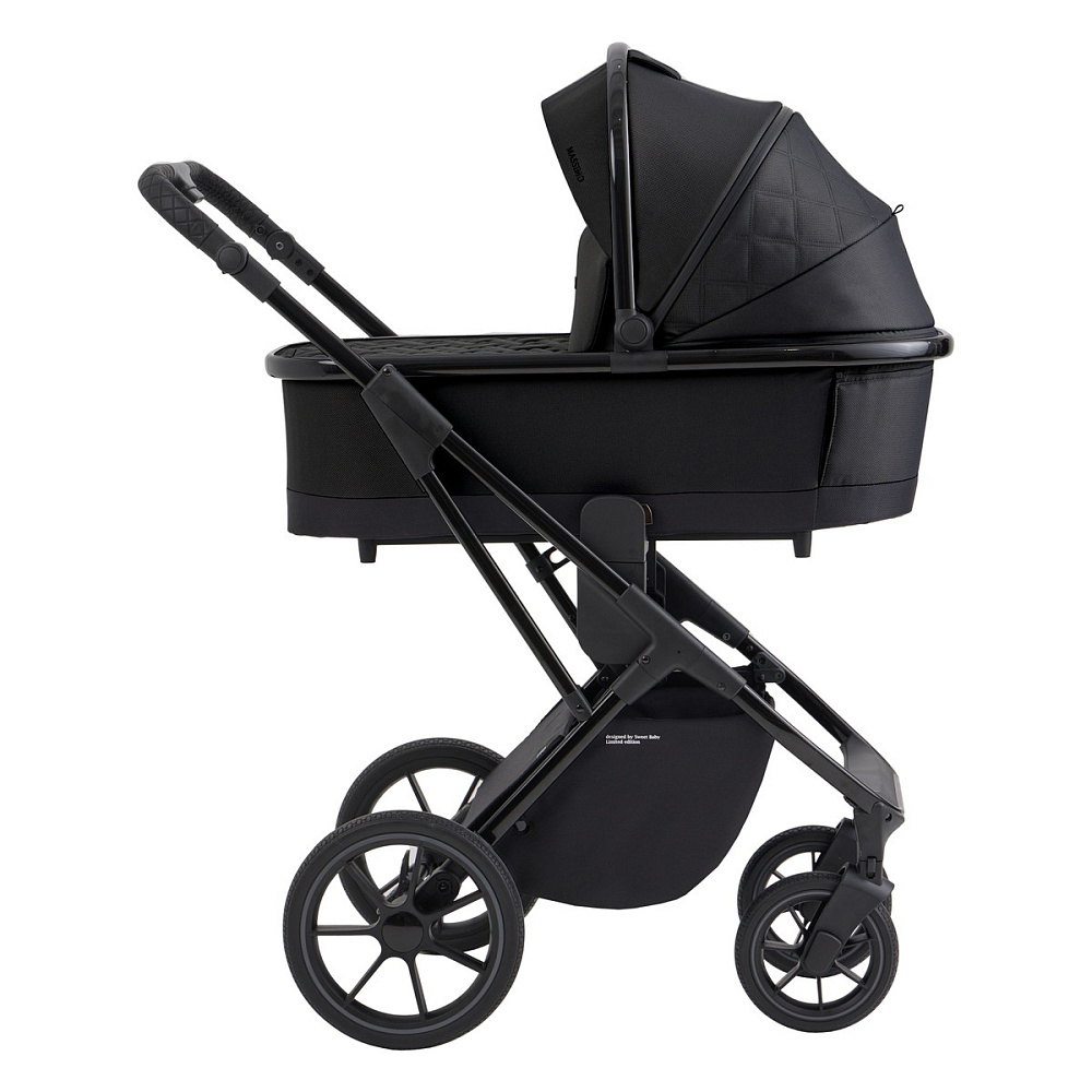 Коляска 3 в 1 Sweet Baby SBL Massimo + автокресло Premier Black Black