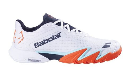 Мужские кроссовки для Падел Babolat Premura 3 Lebron - white/orange