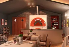 Печь для пиццы на дровах Alfa Pizza Special Pizzeria Bocca 120 (6 пицц)