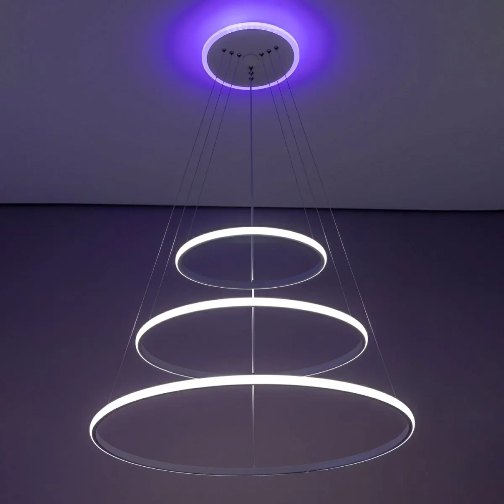 Подвесная светодиодная люстра Citilux Неон Смарт CL731A090E