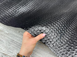 Crocco Back Black (1,3-1,5 мм), цв.черный, натуральная кожа