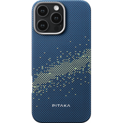 Чехол iPhone 16 Pro Max Pitaka Tactile Woven Case (StarPeak / Milky Way Galaxy)