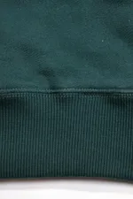 Худи Hardlunch Logo на молнии темно-зеленый