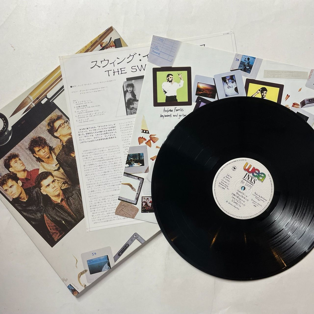 Винтажная виниловая пластинка LP INXS The Swing (Japan 1984) (No Obi) Original Sin