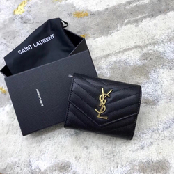 Saint Laurent Cassandre Fold Wallet