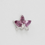 Royal Lily tops with Semi-Precious stones
