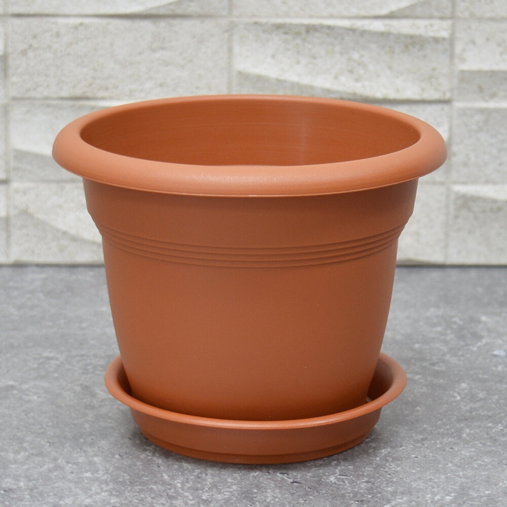 Кашпо Классика 1л (терракот) 454580