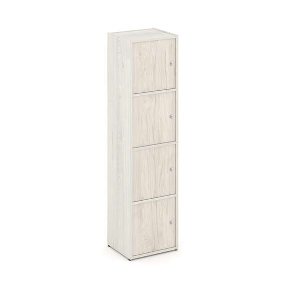 Locker plus Комплект №4 LK.K-004 Дуб Наварра/Денвер Светлый 408*350*1593