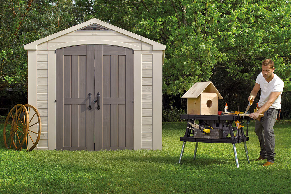 Сарай пластиковый Factor 8*8