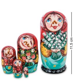 Народные промыслы МР-71/ 9 Матрешка 5м «Фрося» мал.