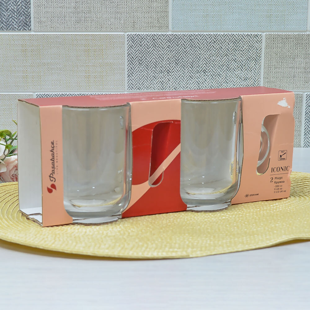 Набор кружек "ICONIC" 2шт 330мл