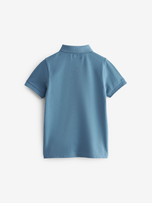 Поло для мальчика Next 373-568, Светло-синий