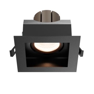 Встраиваемый светильник 12W 2700-4000К DL008-12W2.7-3-4K-B чёрный Metal Modern Maytoni